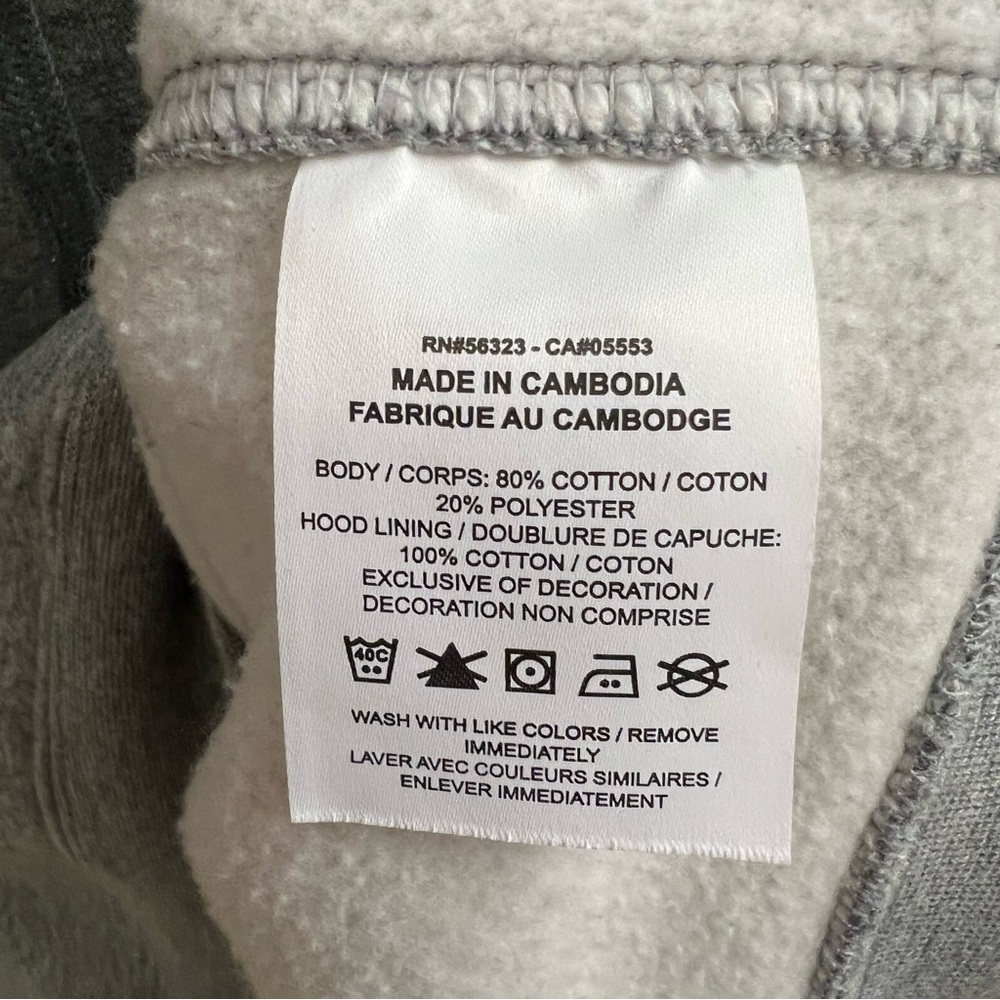 Nike Men's Sportswear Club Fleece
Hoodie Gray Size XL - Picture 6 of 10